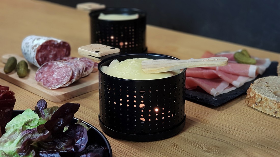 Raclette à la bougie pour 4 personnes - Le Clos 47