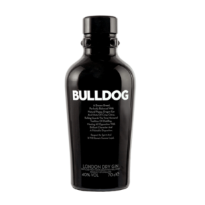 GIN BULLDOG LONDON DRY - Le Bulldog London Dry Gin marque le renouveau de ce spiritueux depuis quelques années